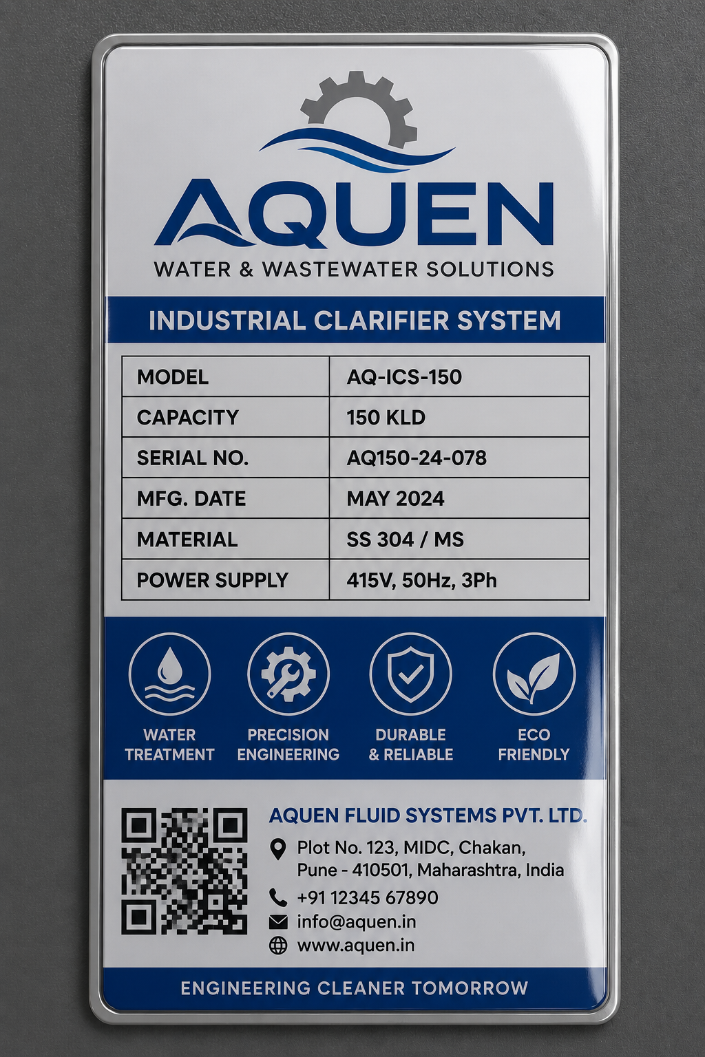 UV Printed Industrial Labels